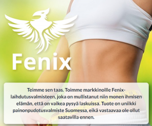 Fenix Rasvanpolttaja tehokkaaseen laihdutukseen
